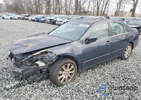 2007 Honda Accord Ex z USA, uszkodzony, nr VIN 1HGCM66557A041835